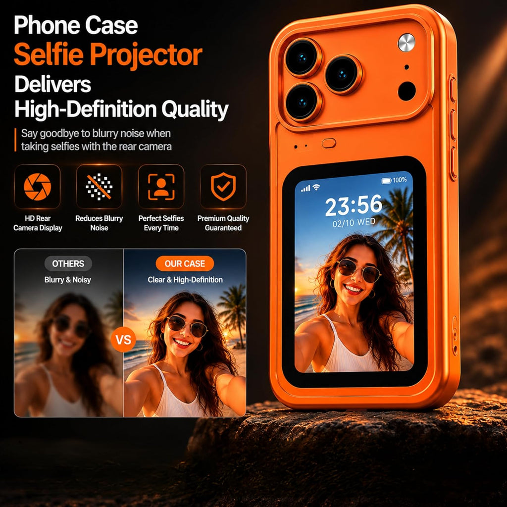 (Buy 1 Get 1) NFC Smart Display Hybrid Shockproof Protective Case for iPhone