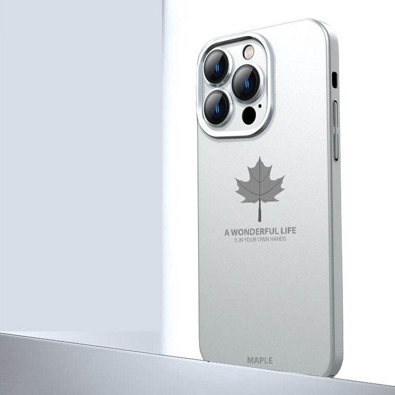 Autumn Radiance Maple Leaf Matte Case