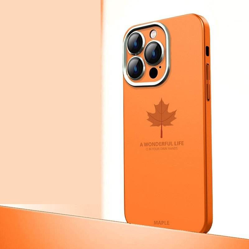 Autumn Radiance Maple Leaf Matte Case
