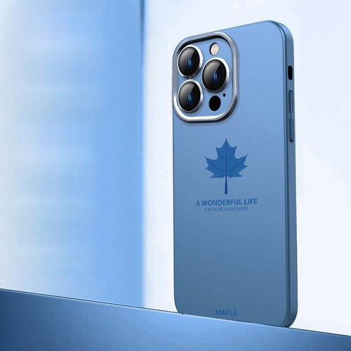 Autumn Radiance Maple Leaf Matte Case