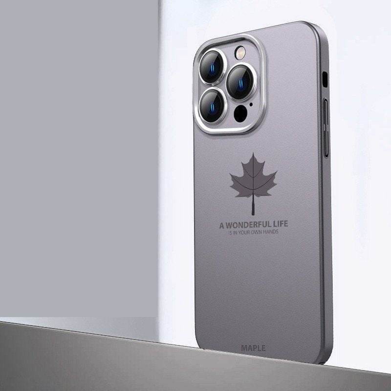 Autumn Radiance Maple Leaf Matte Case