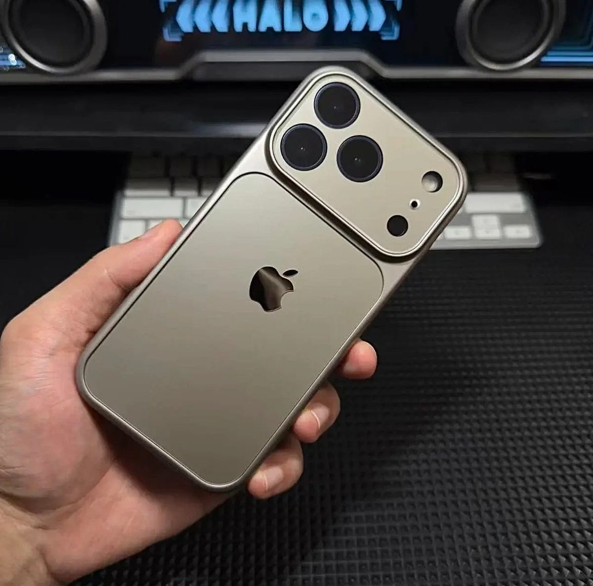 iPhone Metallic Finish Converter Case